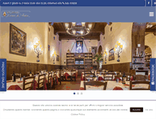 Tablet Screenshot of lorenzodemediciristorante.com